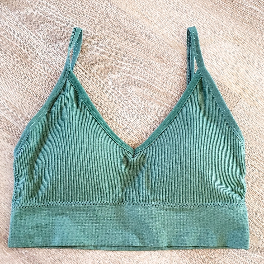 Tank Crop Top Seamless Underwear Female Crop Tops Sexy Lingerie Intimates